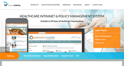 Desktop Screenshot of hospitalportal.net